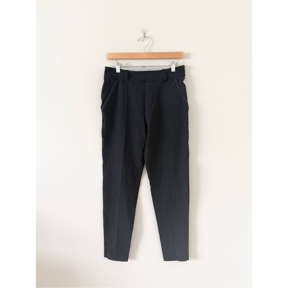 lululemon athletica Black Performance Ponte Straight Leg Trouser Size 4